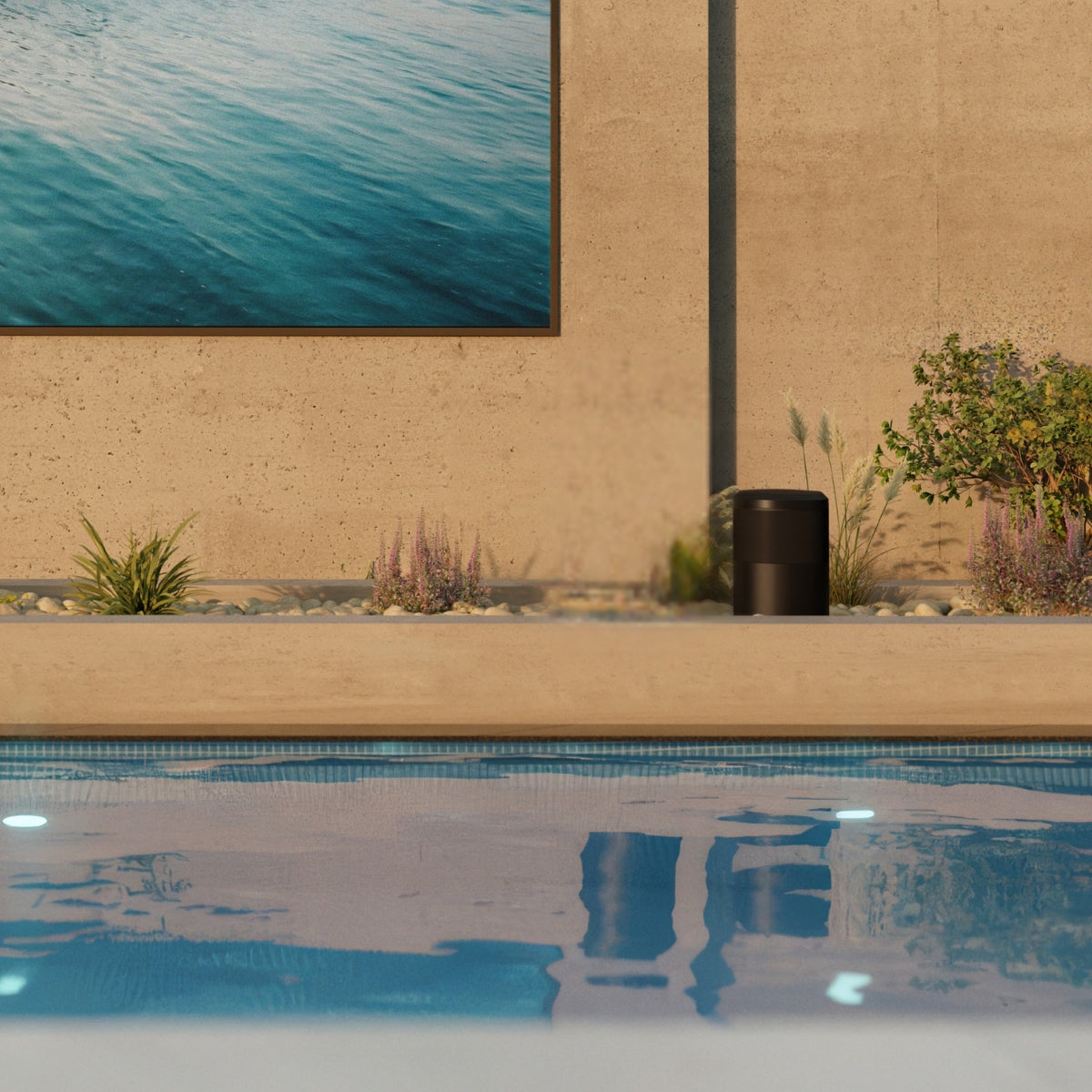 KEF BL8b 8" Outdoor Bollard Subwoofers