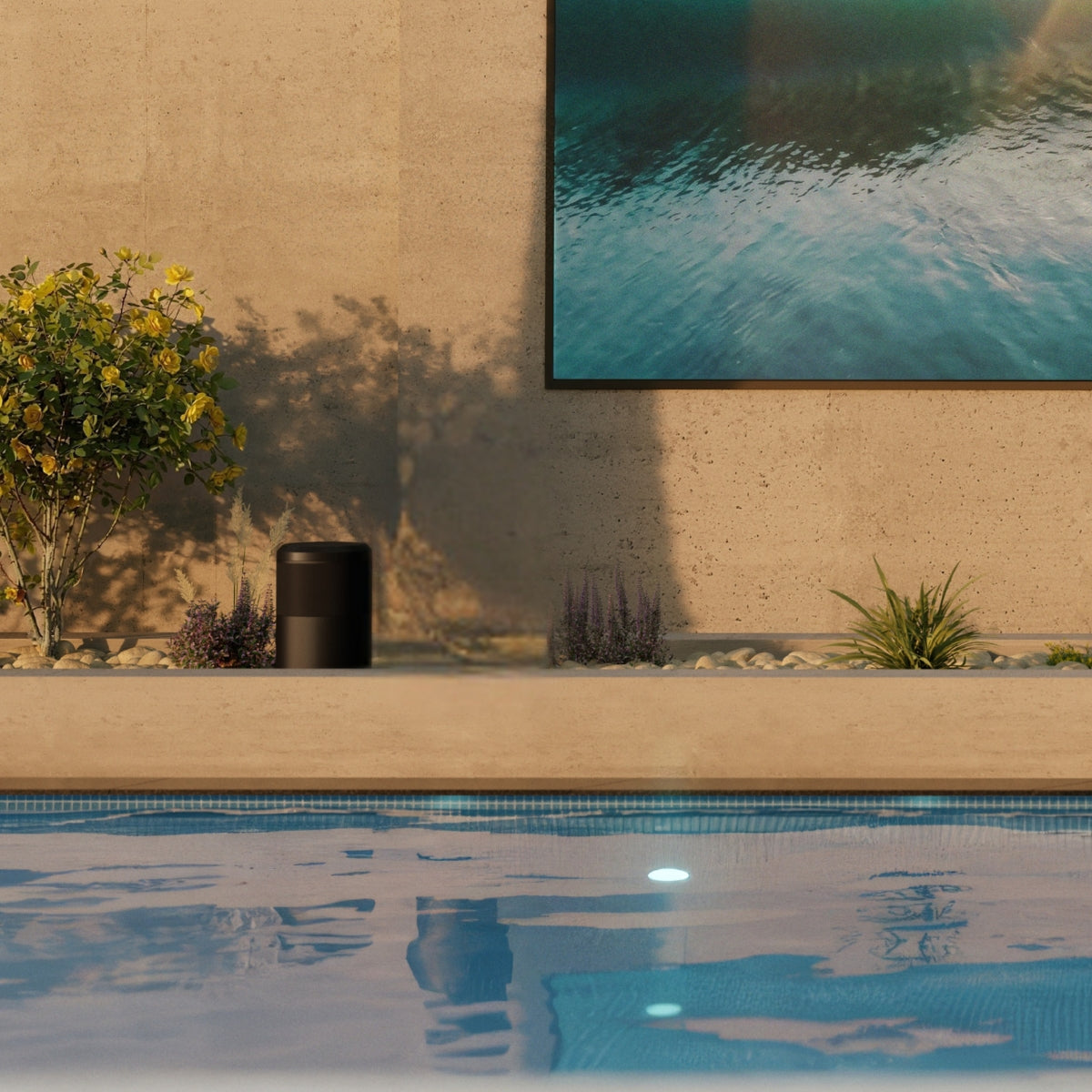 KEF BL8b 8" Outdoor Bollard Subwoofers