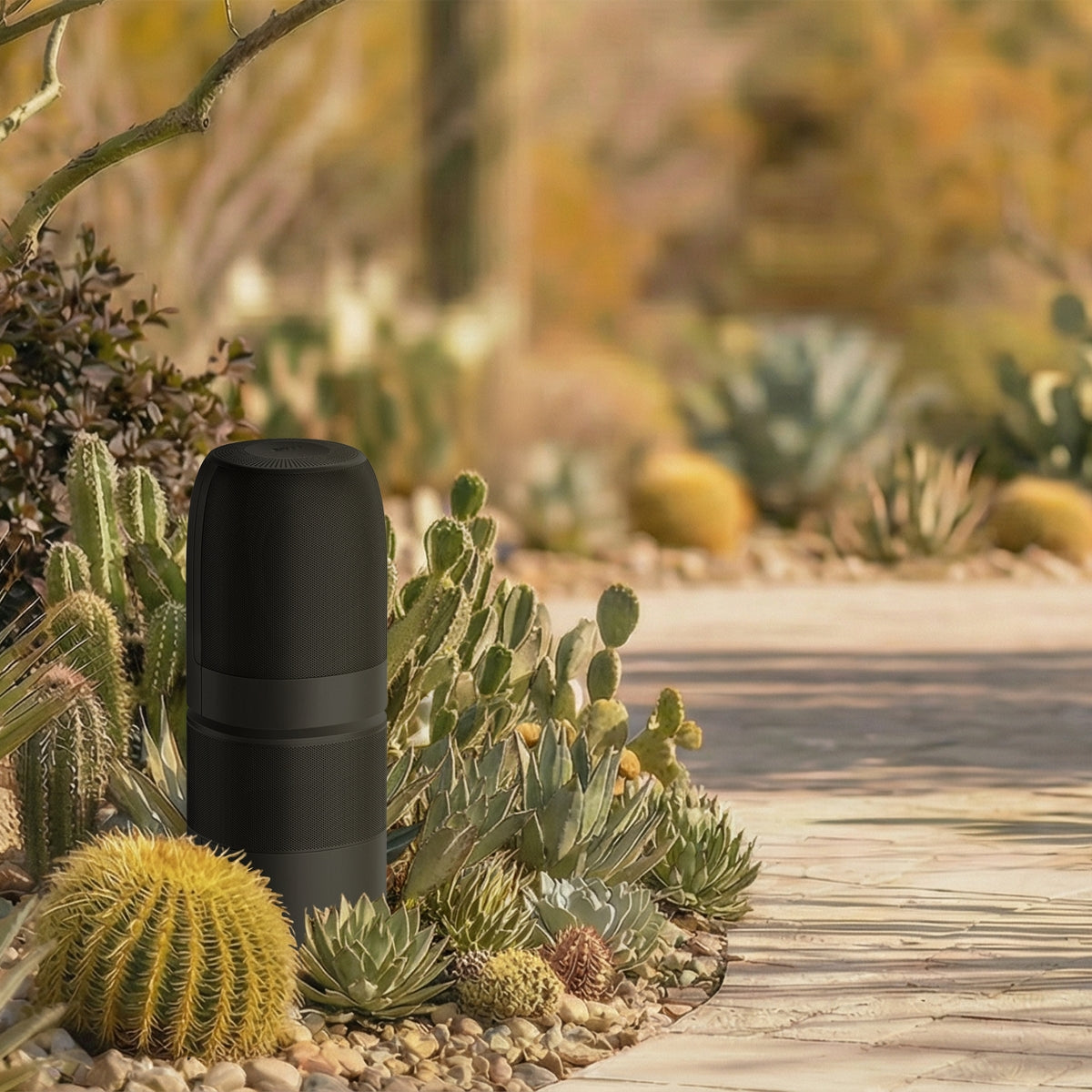 KEF BQ9 6.5” Uni-Q 3-Way Outdoor Bollard Speakers