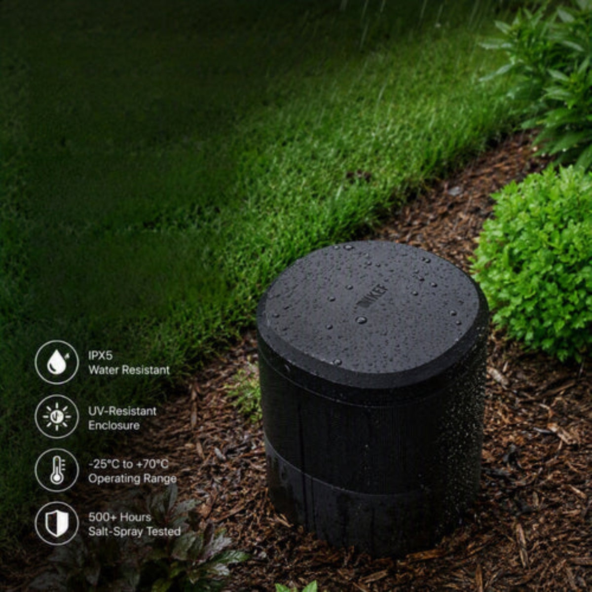 KEF BL12b 12" Outdoor Bollard Subwoofers