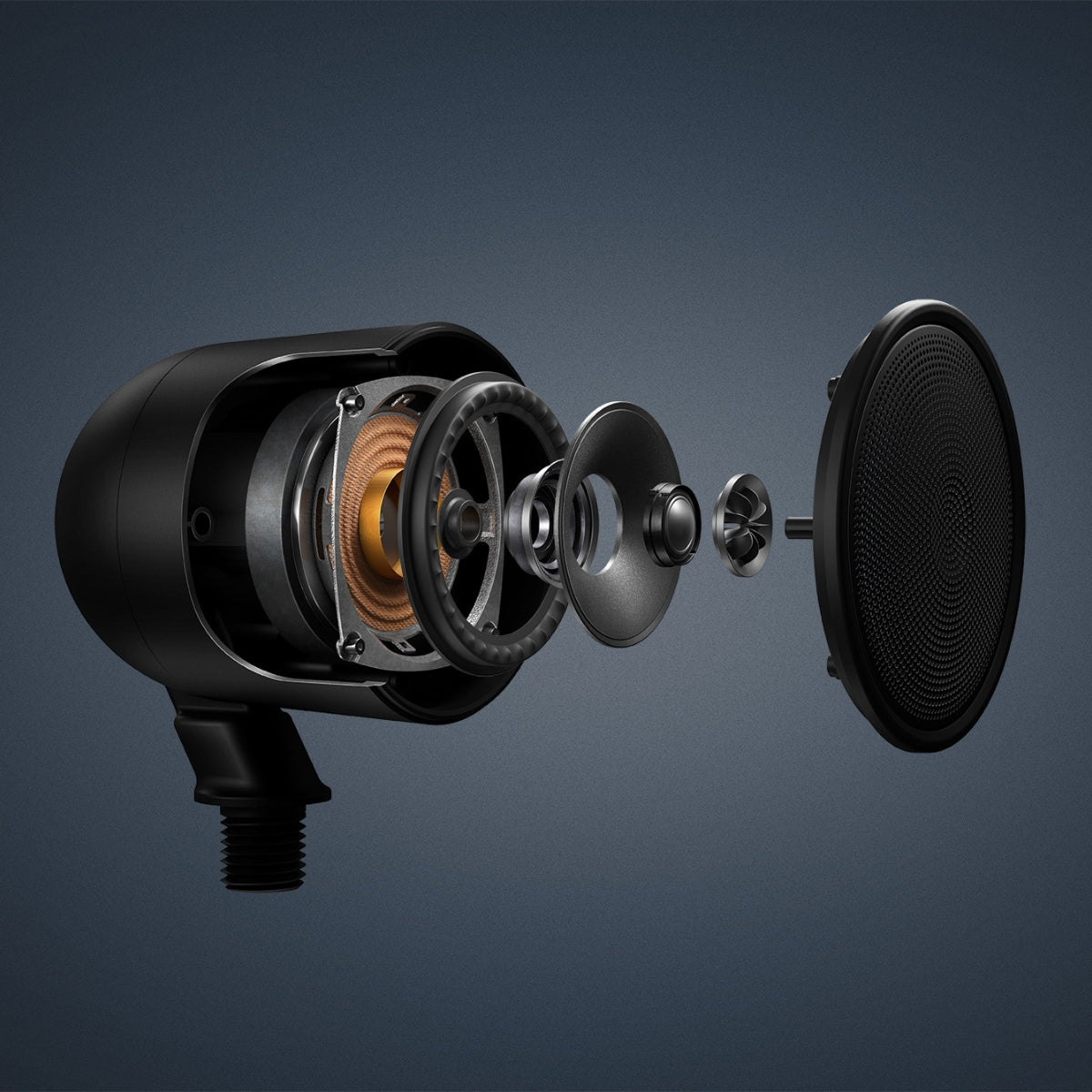 KEF SR6Q 6.5” Uni-Q Outdoor Landscape Satellite Speakers