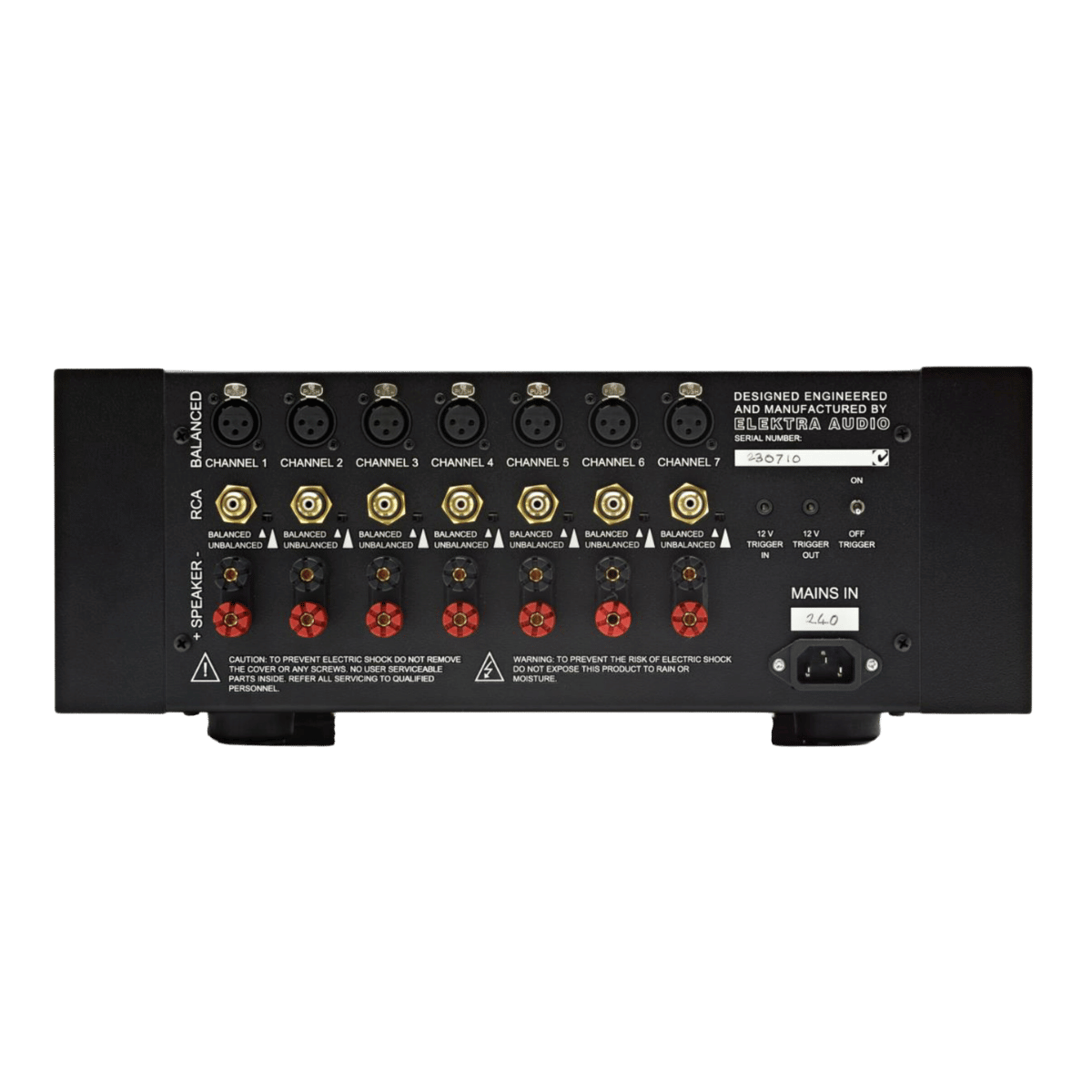 Krix Elektra HD2 7 Channel Power Amplifier