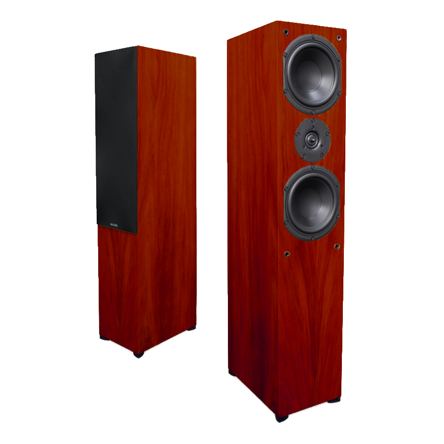 Krix Phoenix Floorstanding Speakers Atlantic Jarrah