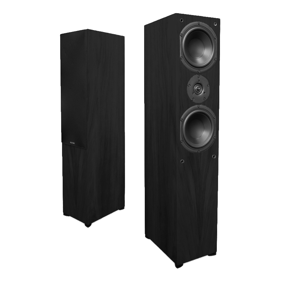Krix Phoenix Floorstanding Speakers Black wood