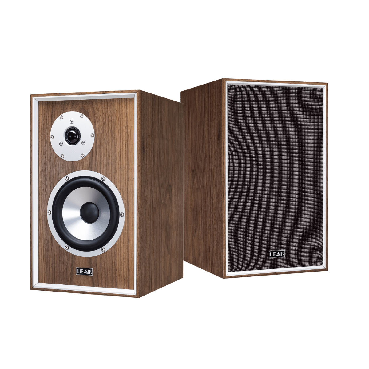 Leak Sandwich 150 Bookshelf Speakers in Walnut