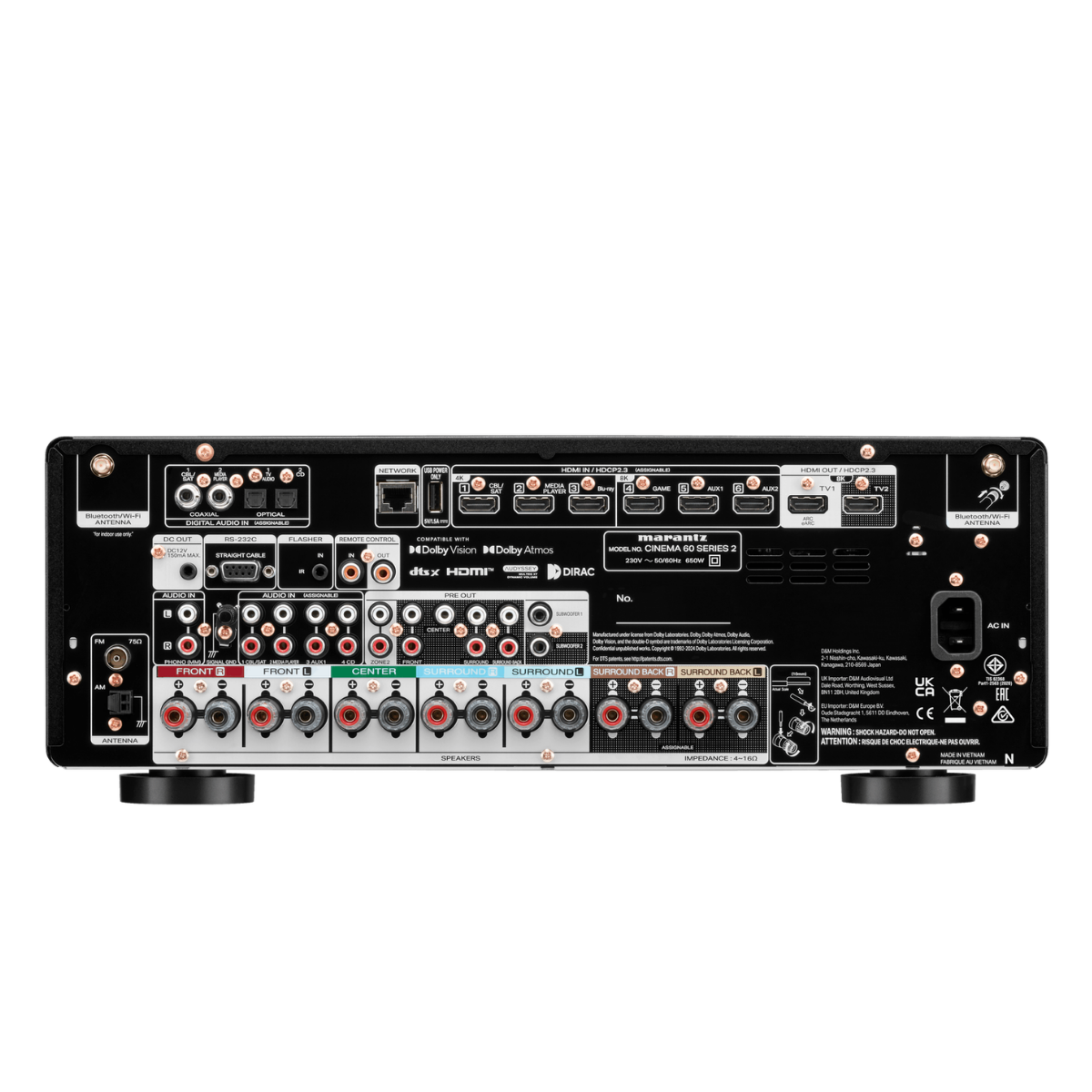 Marantz CINEMA 60 Series 2 7.2-Channel AV Receiver