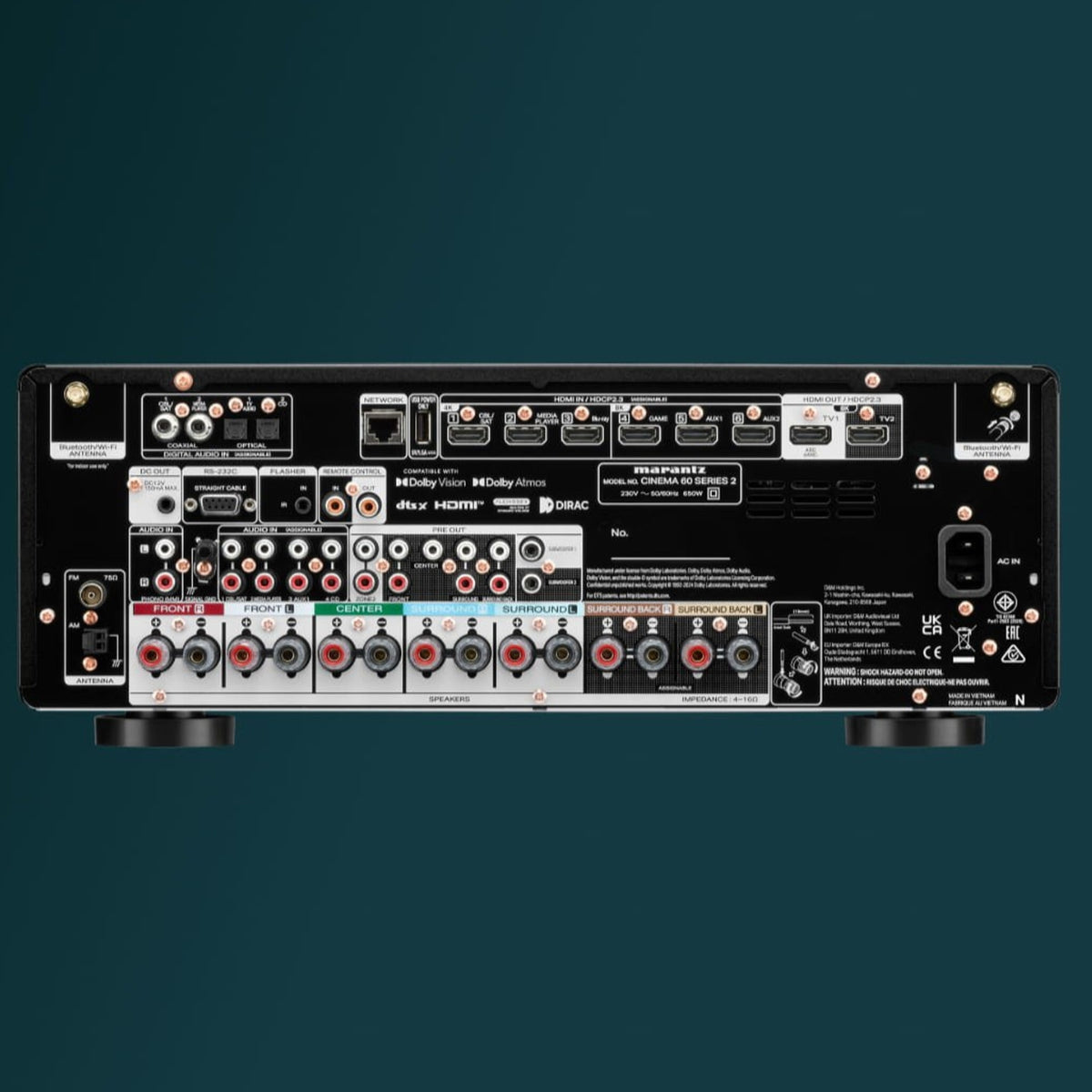 Marantz CINEMA 60 Series 2 7.2-Channel AV Receiver