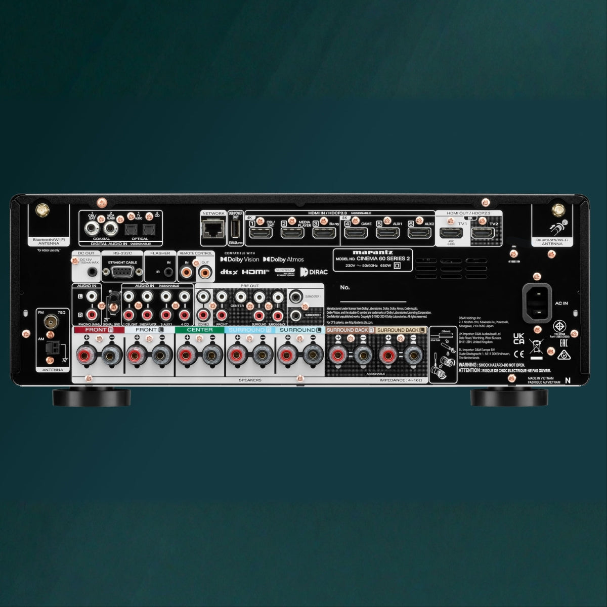 Marantz CINEMA 60 Series 2 7.2-Channel AV Receiver