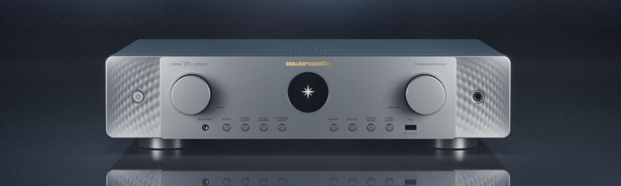 Marantz CINEMA 70s Series 2 7.2-Channel Slimline AV Receiver