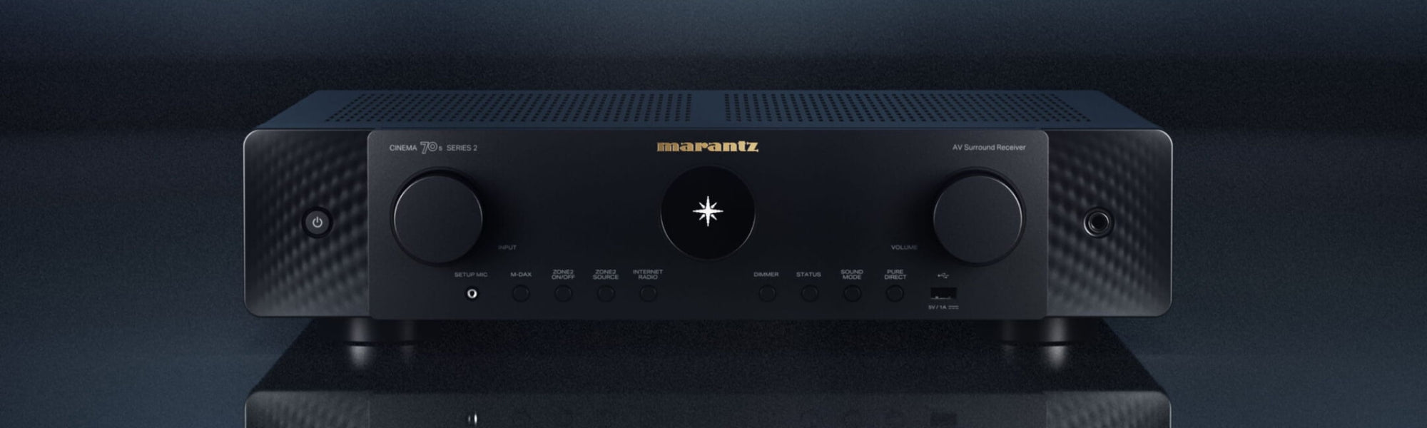 Marantz CINEMA 70s Series 2 7.2-Channel Slimline AV Receiver