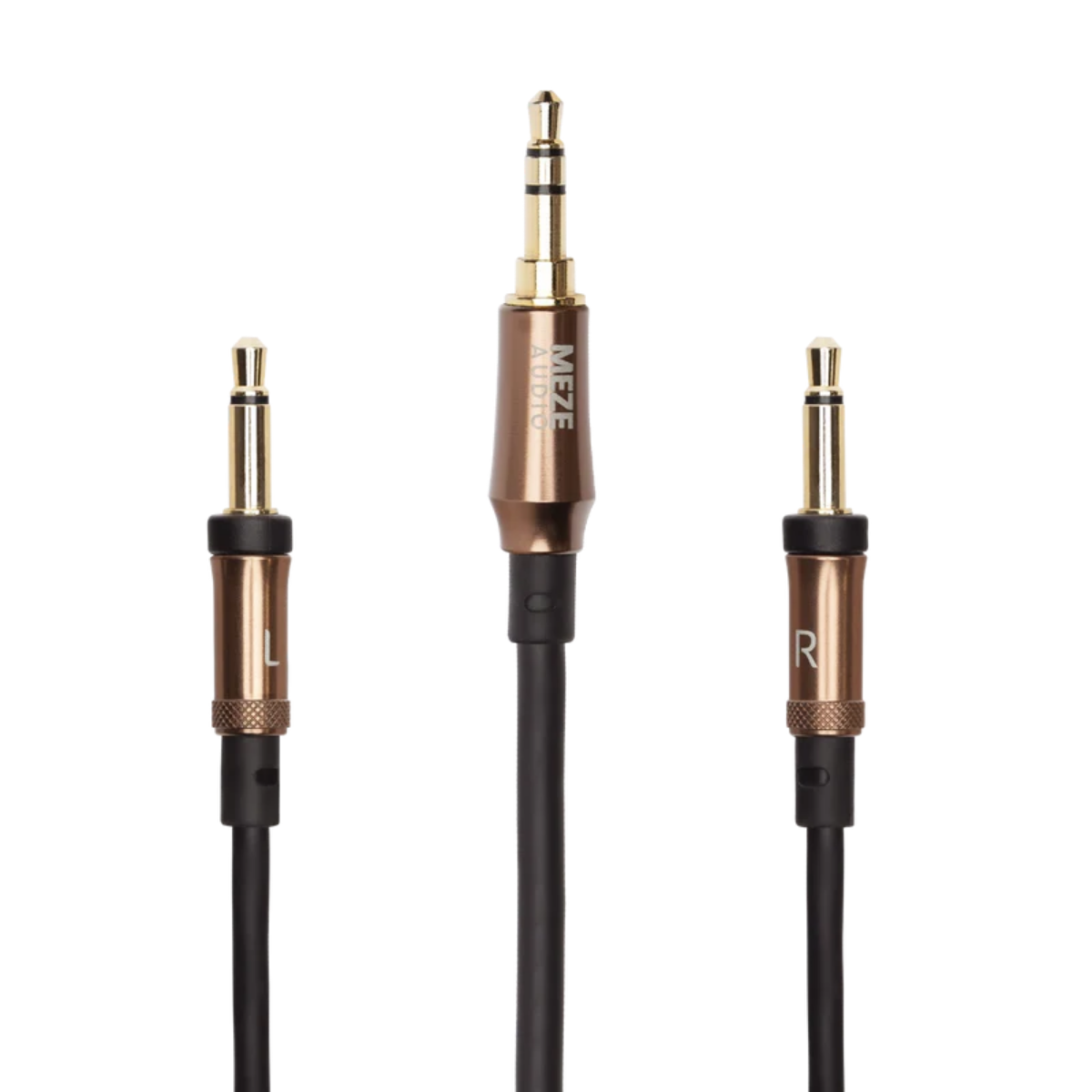 Meze Mono 3.5 mm to 3.5 mm 3 M Soft TPE Cable With Copper Aluminium Casings Standard Cable
