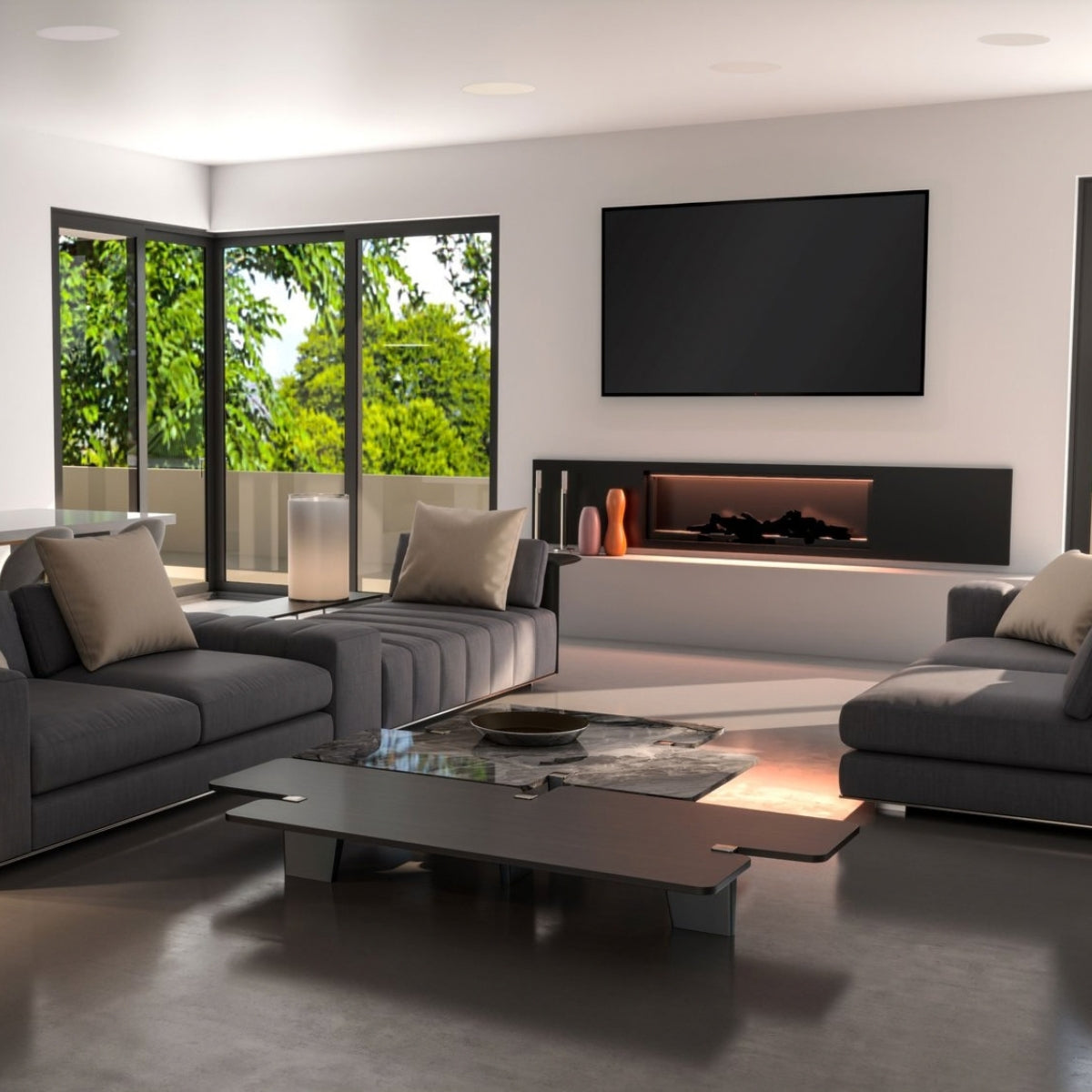 Monitor Audio Creator Series C2L - A Angled In-Ceiling Large Speaker
