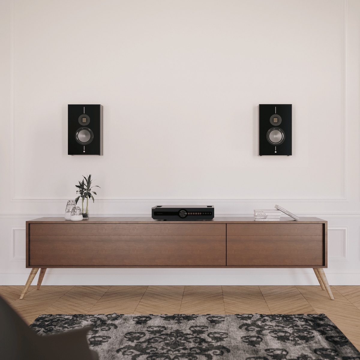 Monitor Audio Gold 6G On-Wall Speakers #colour_high gloss black