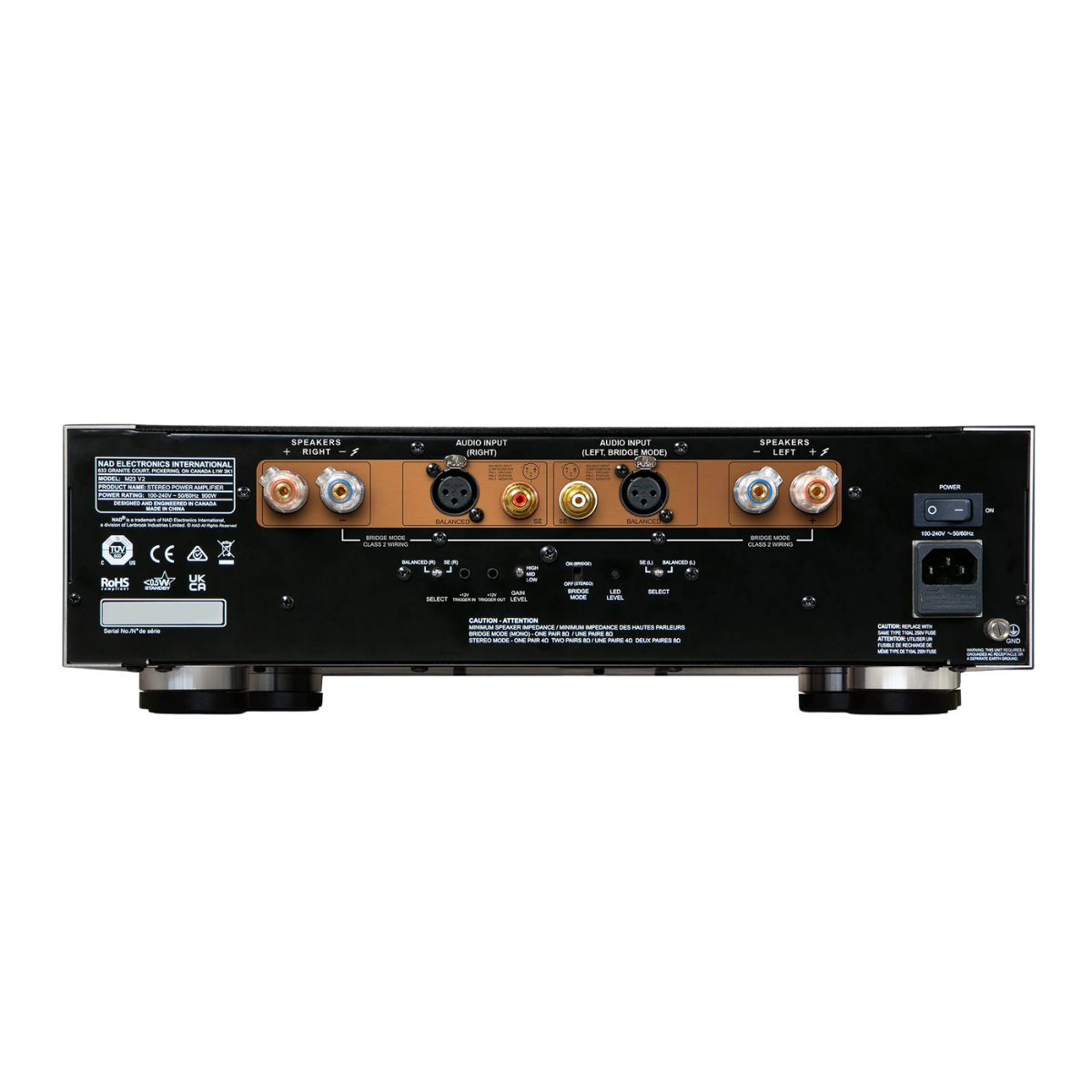 NAD M23 V2 Stereo Power Amplifier | NAD