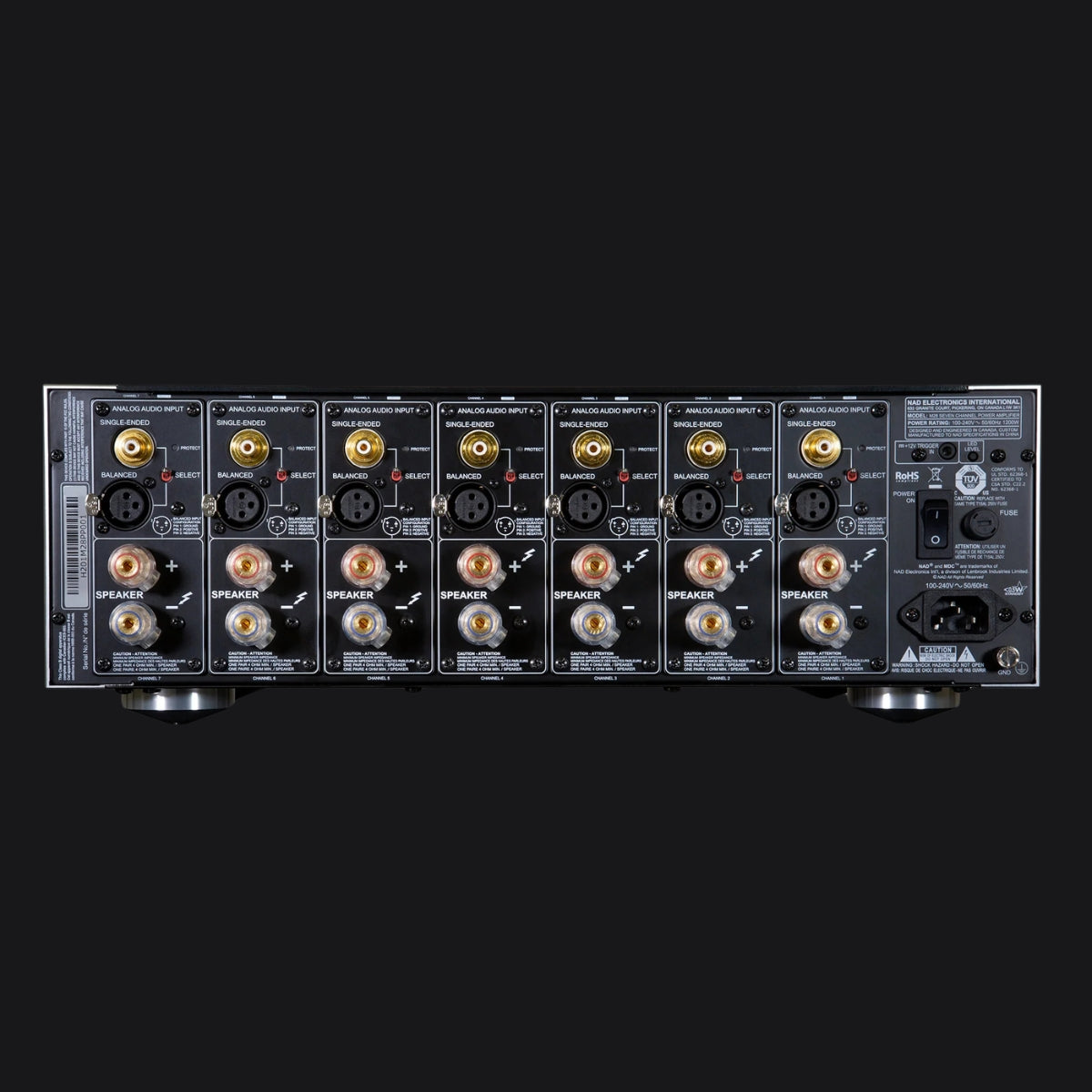 NAD M28 Seven Channel Power Amplifier