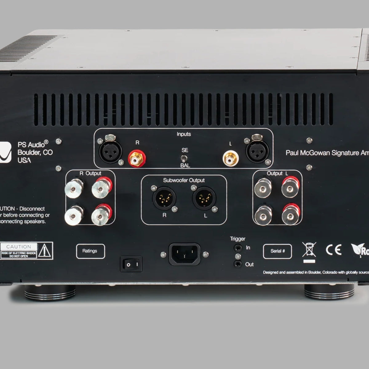 PMG S400 Stereo Signature Power Amplifier