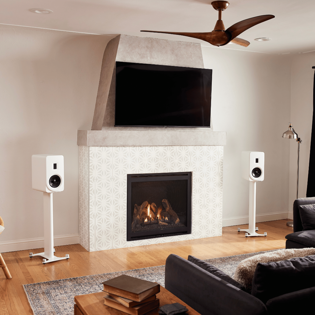 PS Audio Aspen FR5 Standmount Speakers Satin White #colour_satin white