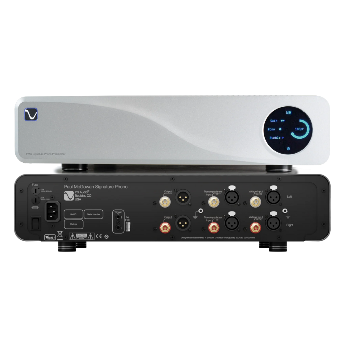 PS Audio PMG Signature Phono Preamplifier Silver #colour_silver