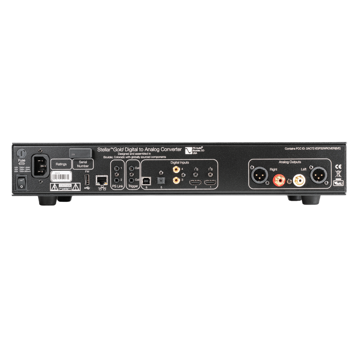 PS Audio StellarGold DAC Black #colour_black