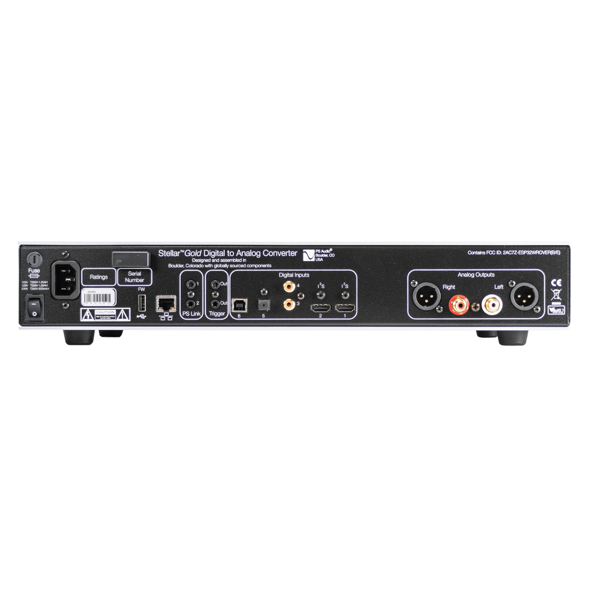 PS Audio StellarGold DAC Silver #colour_silver