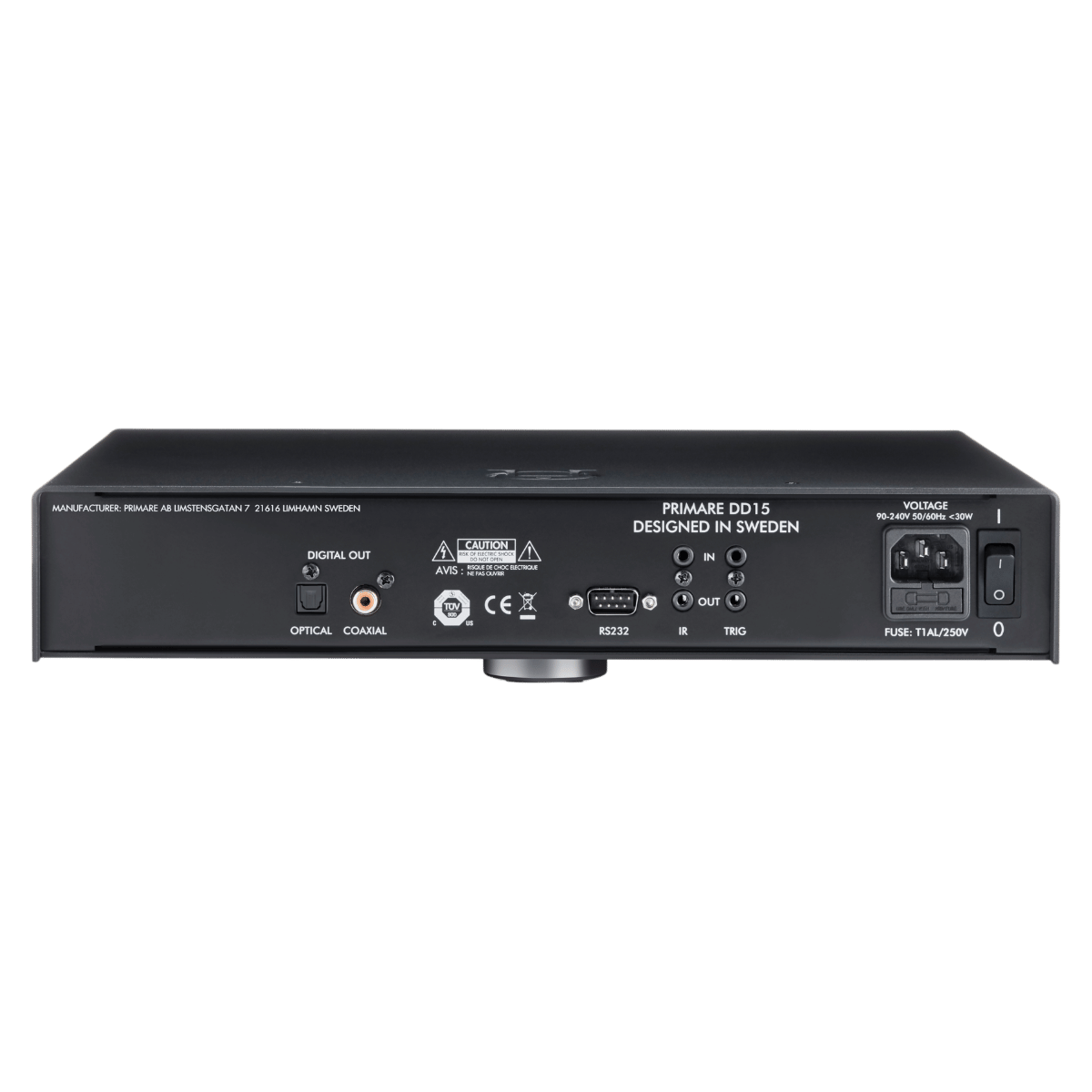 Primare DD15 CD Transport Black #colour_black