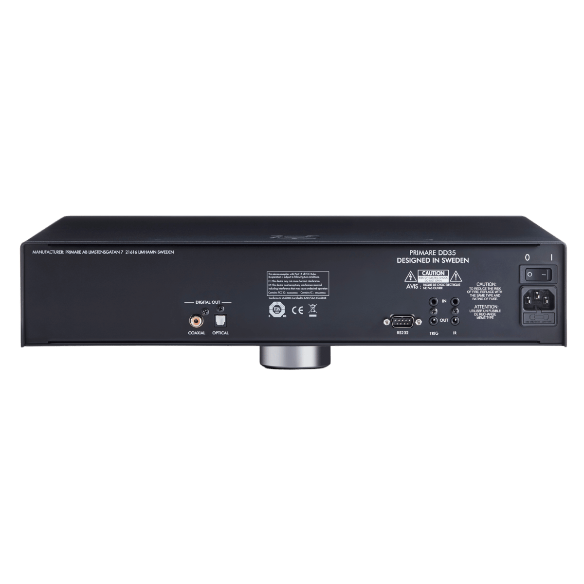 Primare DD35 CD Transport Black #colour_black