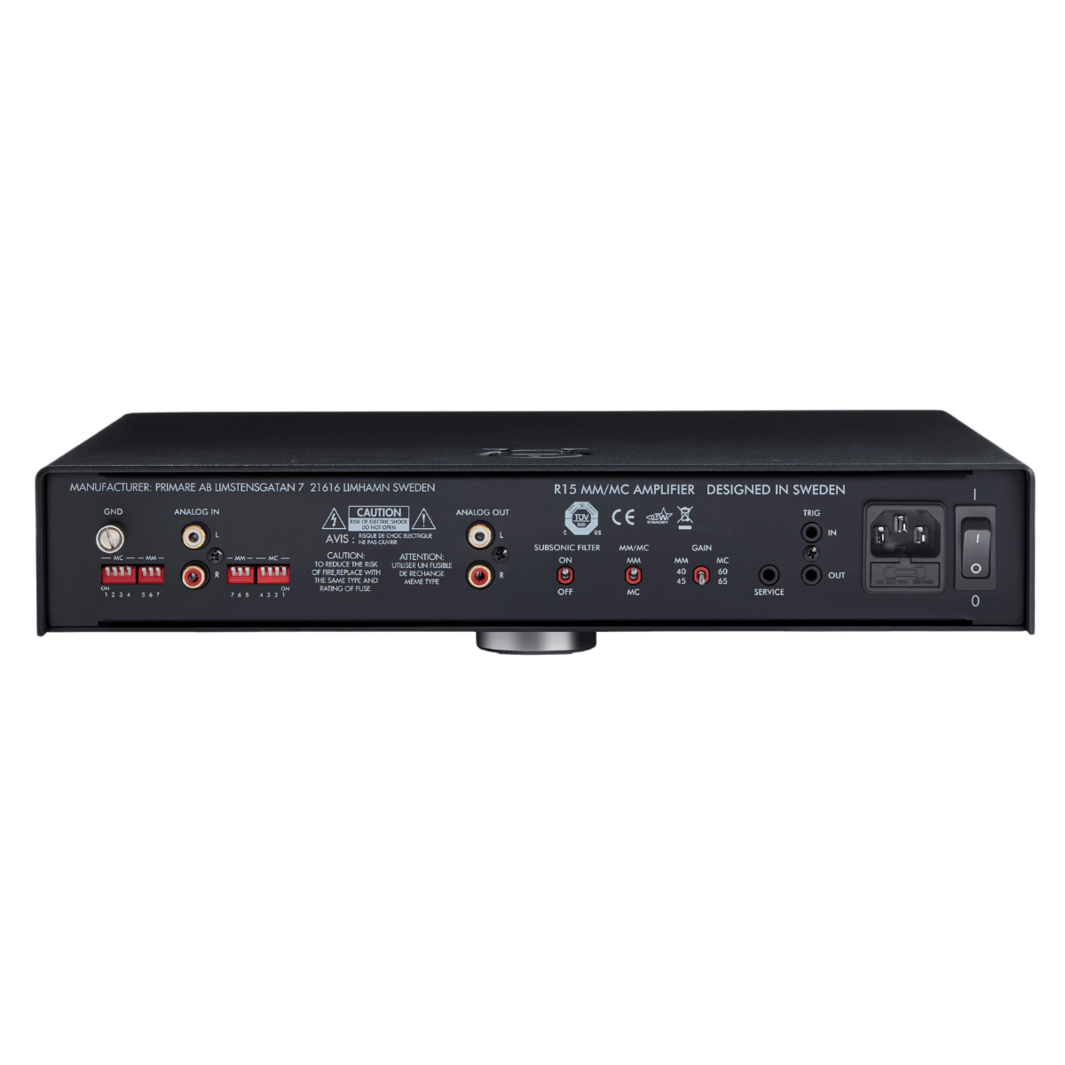 Primare R15 Phono Preamplifier Black #colour_black