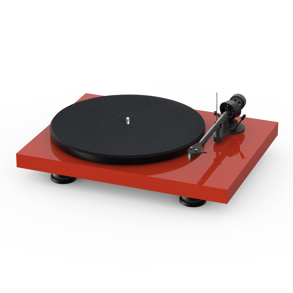 Pro-Ject Debut Carbon EVO Turntable #colour_high gloss red