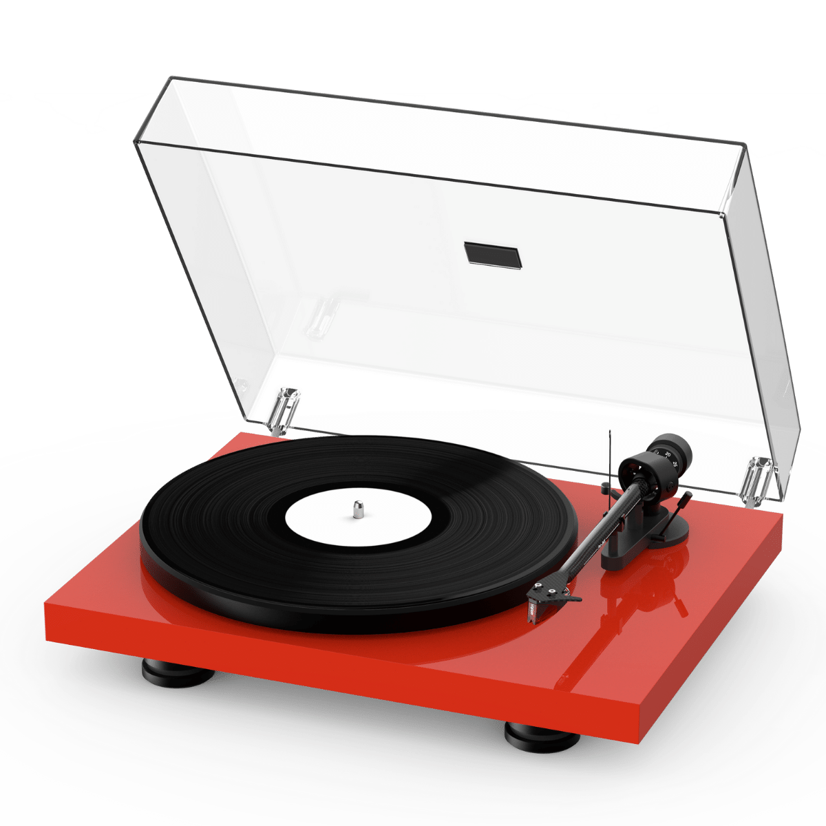 Pro-Ject Debut Carbon EVO Turntable #colour_high gloss red