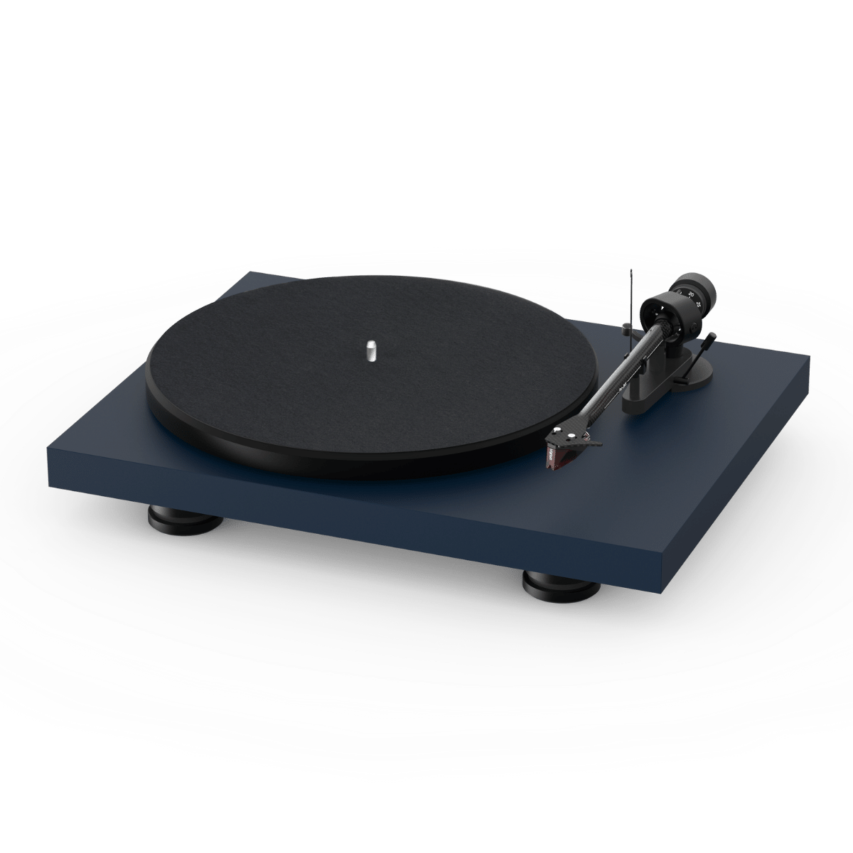 Pro-Ject Debut Carbon EVO Turntable #colour_satin steel blue