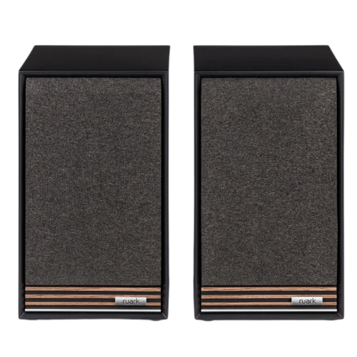 Ruark R610 Hi-Fi Pack #colour_Satin charcoal cabinet and walnut grille