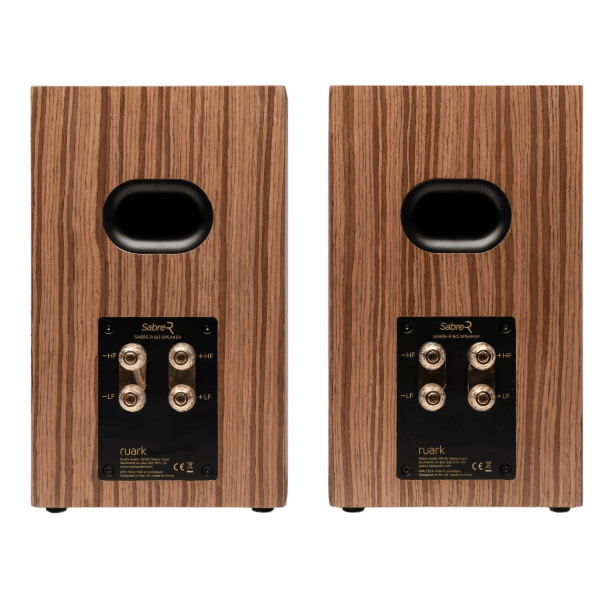 Ruark R610 Hi-Fi Pack #colour_Fused walnut veneer cabinet and grille