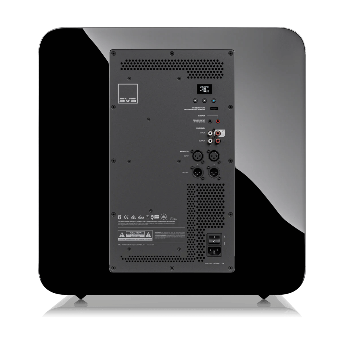 SVS SB17-Ultra R|Evolution Subwoofer Piano Gloss Black #colour_piano gloss black