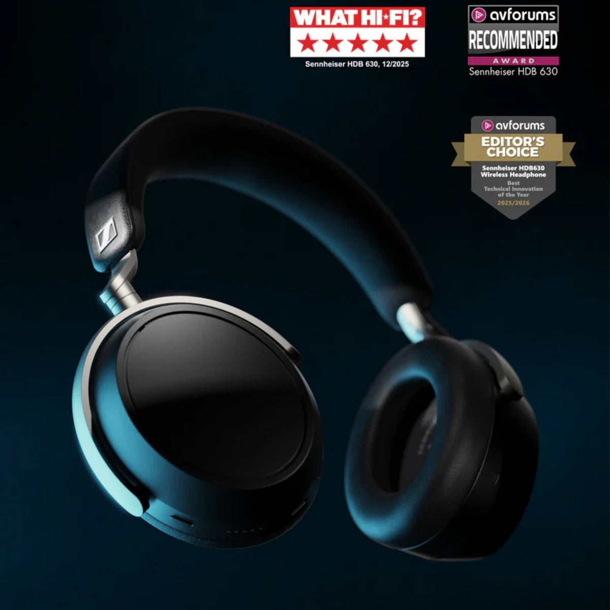 Sennheiser HDB 630 Wireless Over Ear Headphones