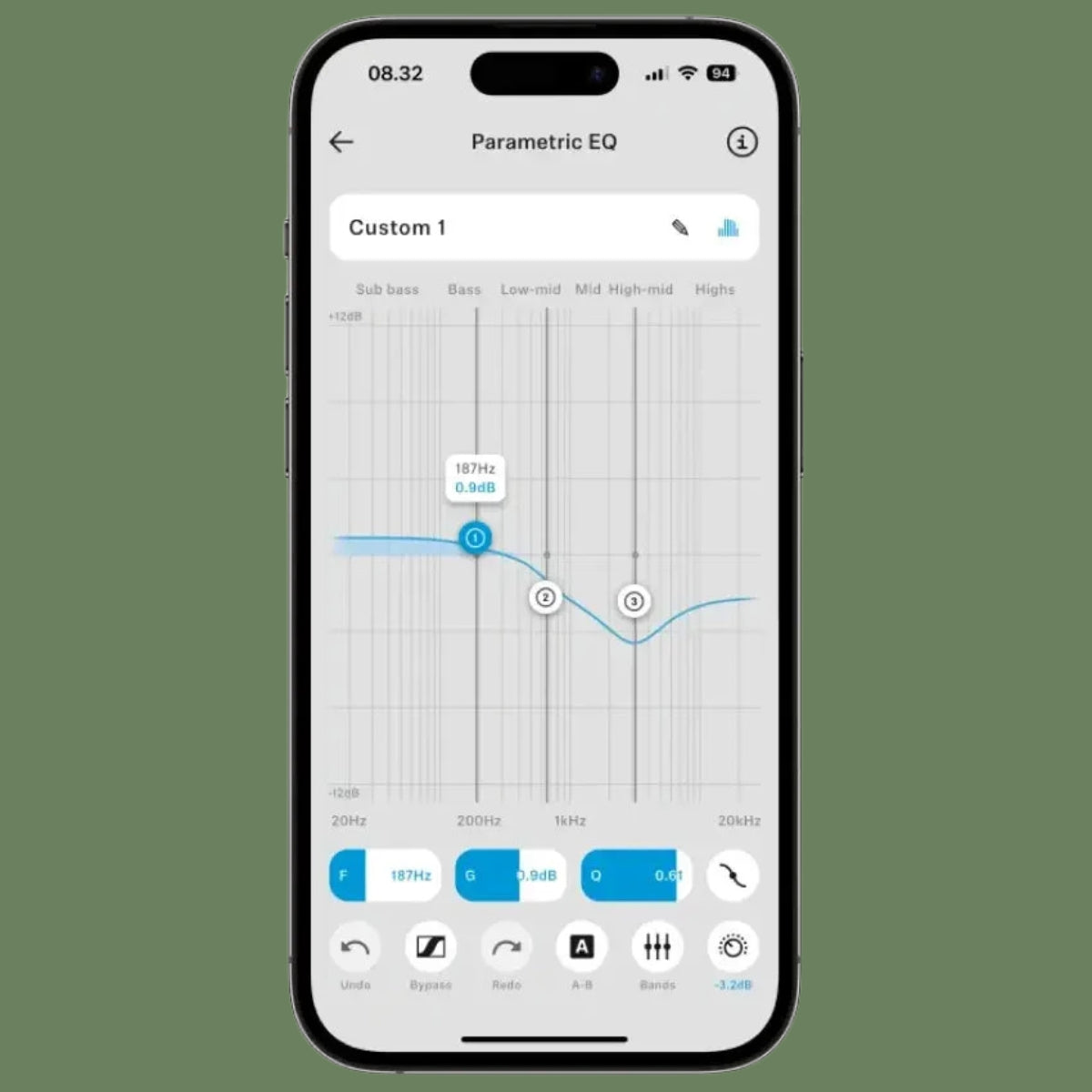 Sennheiser HDB 630 Wireless Over Ear Headphones