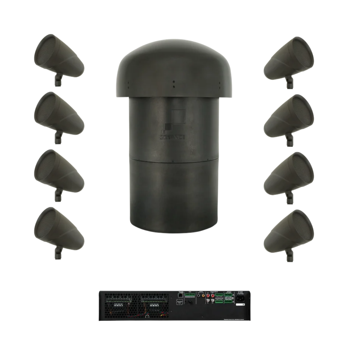 Sonance 8.1 Pack LS6T SAT + LS15T SUB Pack Inc PowerZone Connect 2004 Amp – SLS | Sonance