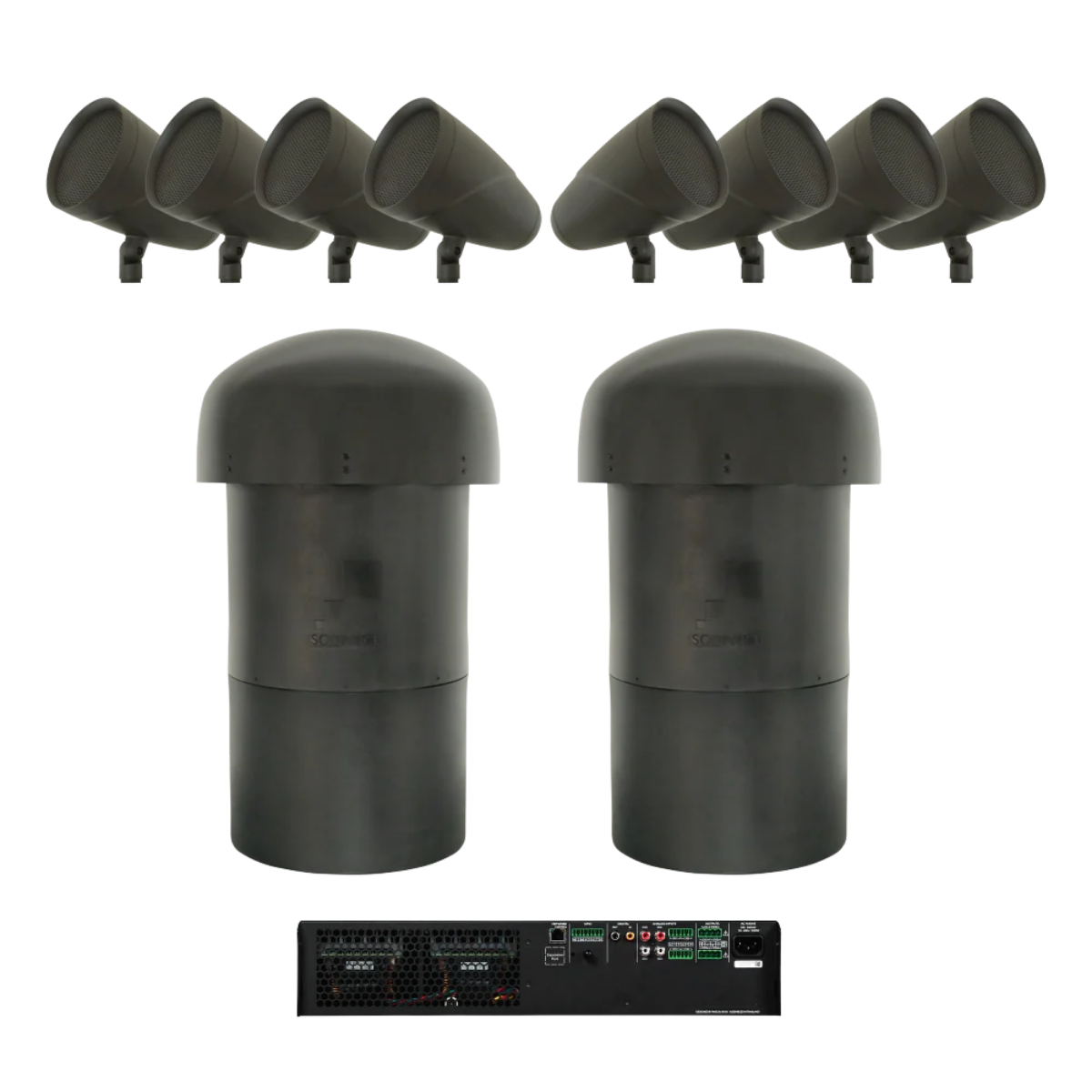 Sonance 8.2 Pack LS6T SAT + LS12T SUB Inc PowerZone Connect 2004 Amp – SLS | Sonance