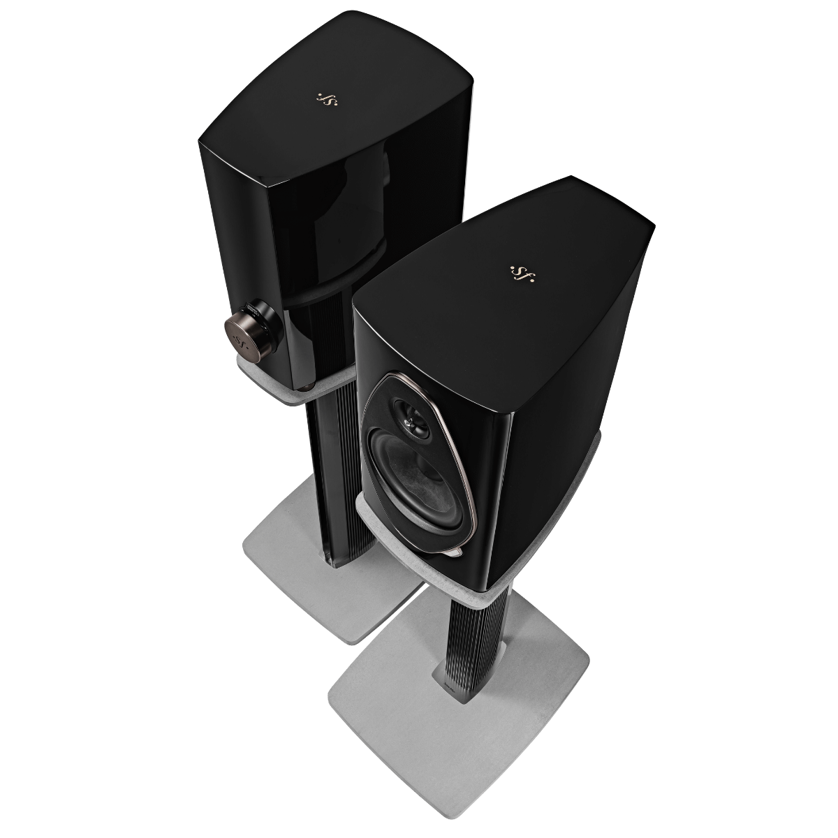 Sonus Faber Sonetto II G2 Bookshelf Speakers #colour_piano black