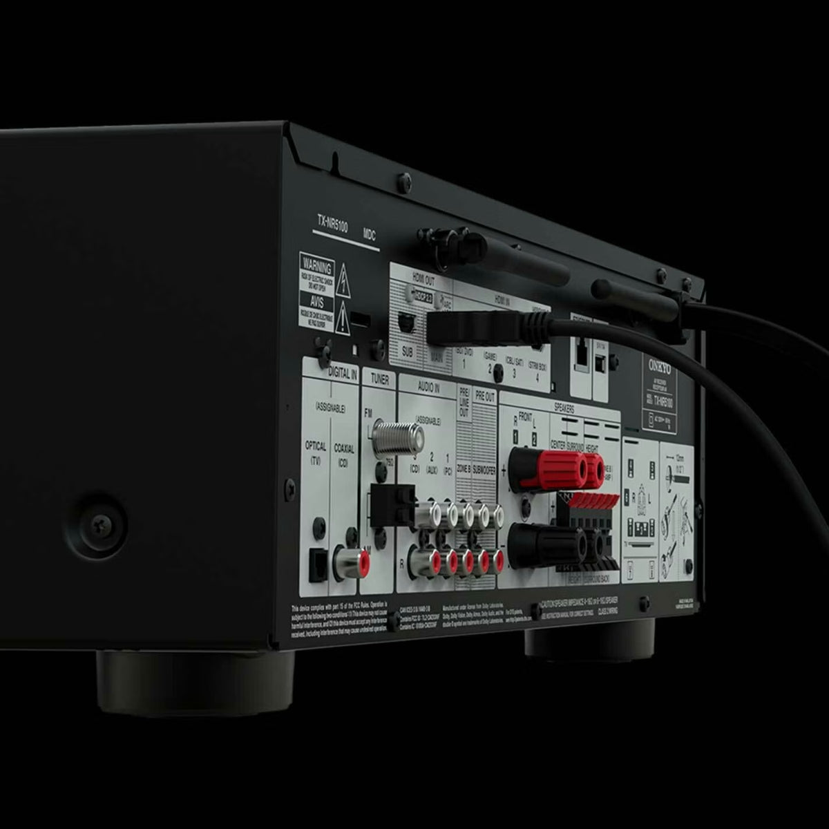 TX-NR5100 - Onkyo TX-NR5100 7.2-Channel 8K AV Receiver