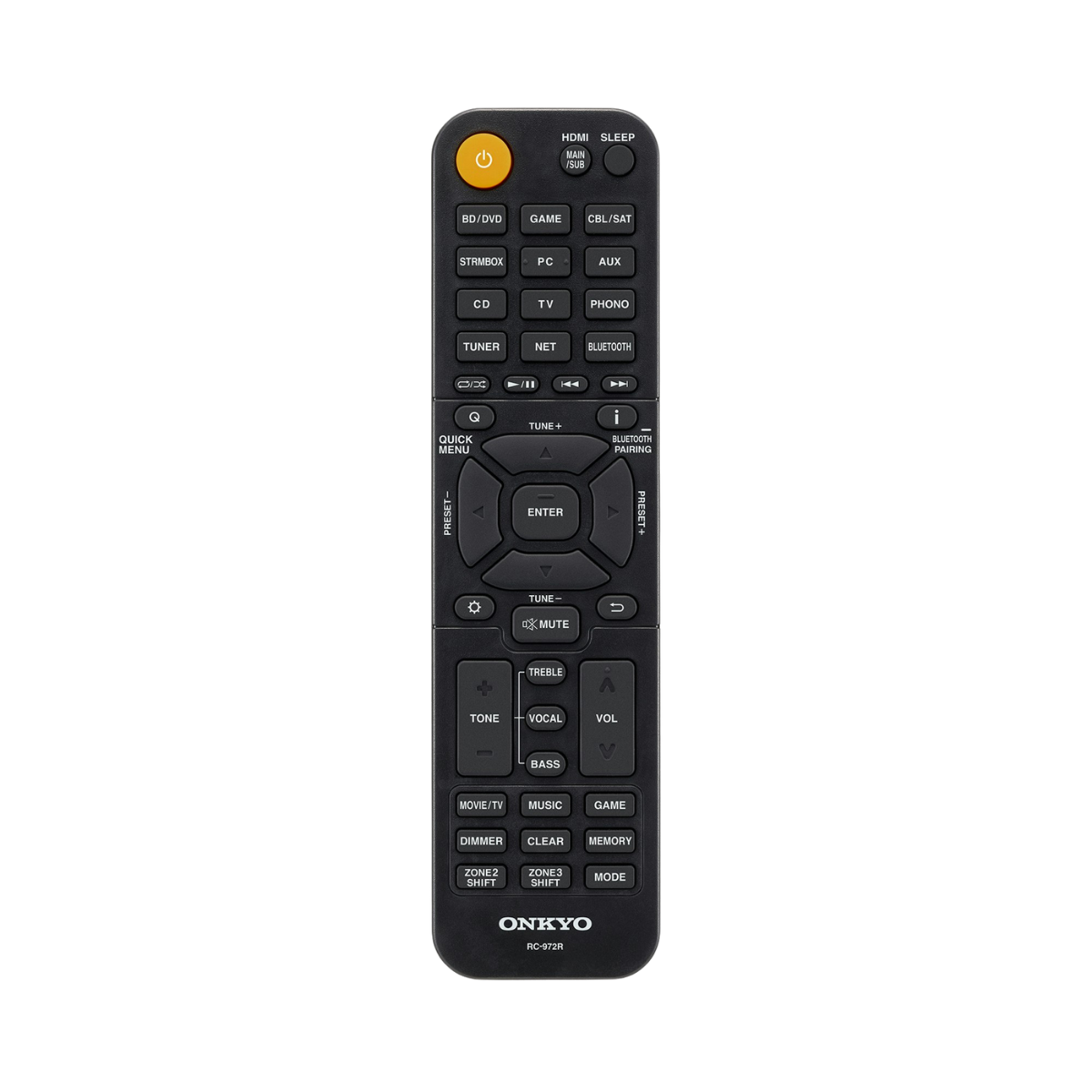 TX-NR6100 - Onkyo TX-NR6100 7.2 Channel THX AV Receiver remote