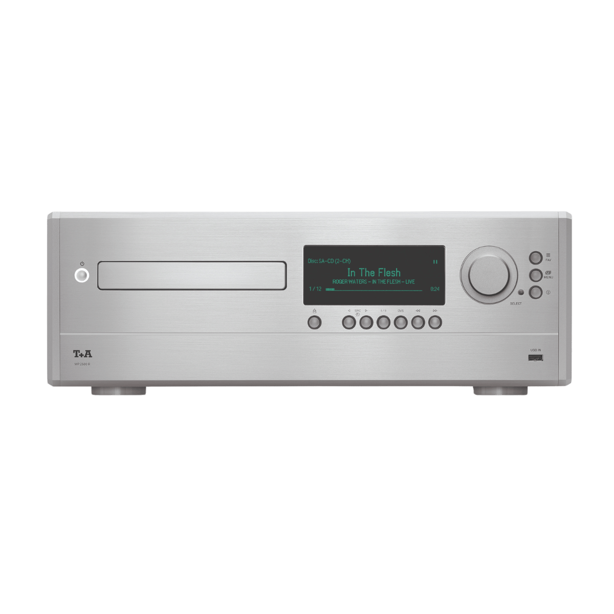 T+A Hi-Fi MP 2500 R Multi Source SACD Player Silver #colour_silver