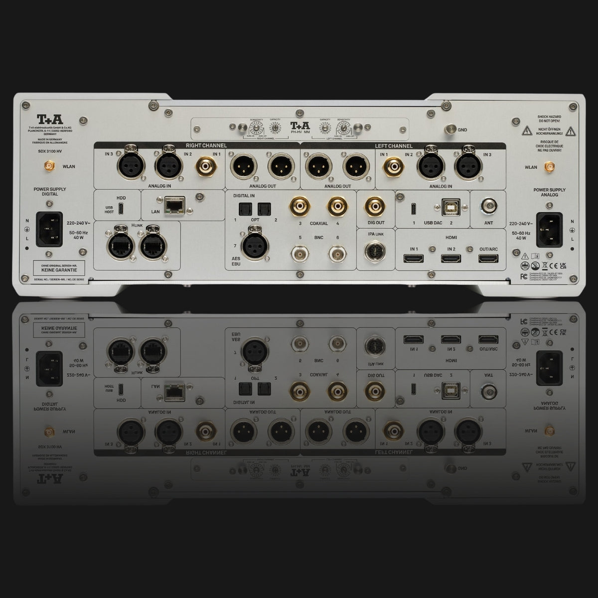 T+A SDX 3100 HV Reference Streaming DAC / Preamplifier