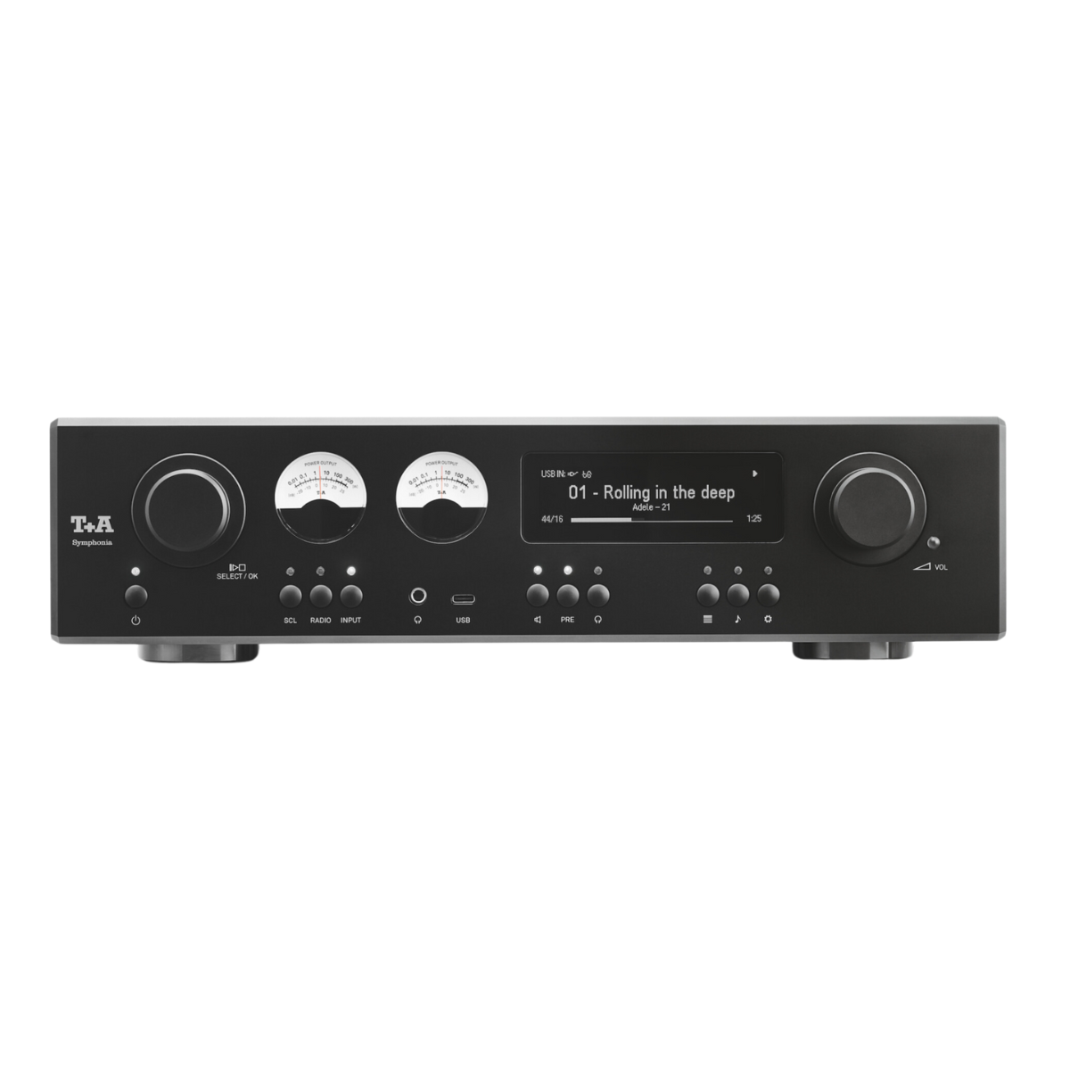 T+A Symphonia Black Front #color_black