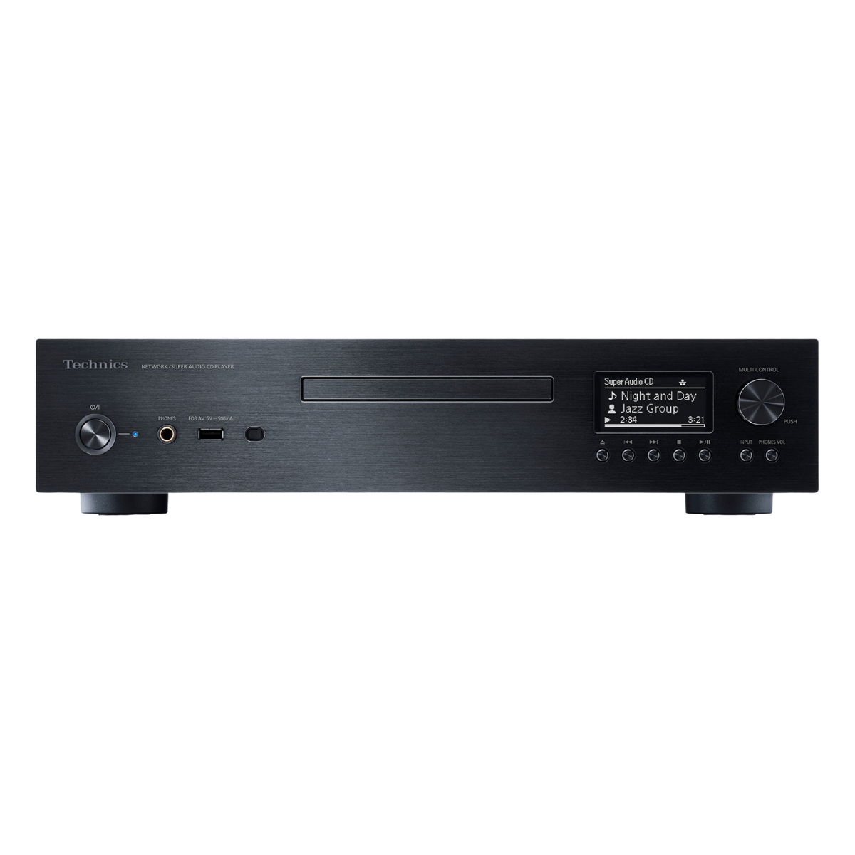 Technics SL-G700M2 SACD Player, DAC & Network Streamer Black #colour_Black