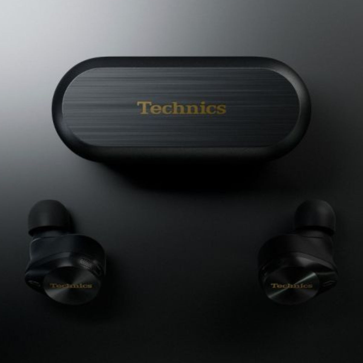Technics EAH-AZ80 True Wireless Noise Cancelling Earbuds with Multipoint Bluetooth Black #colour_Black