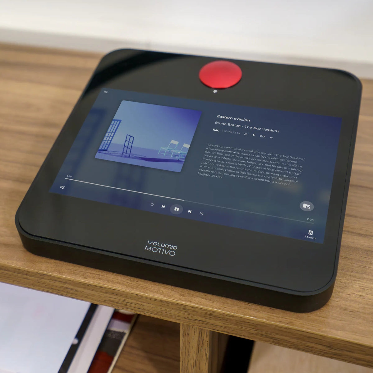 VOLUMIO Motivo Touchscreen Streamer and Headphone Amp