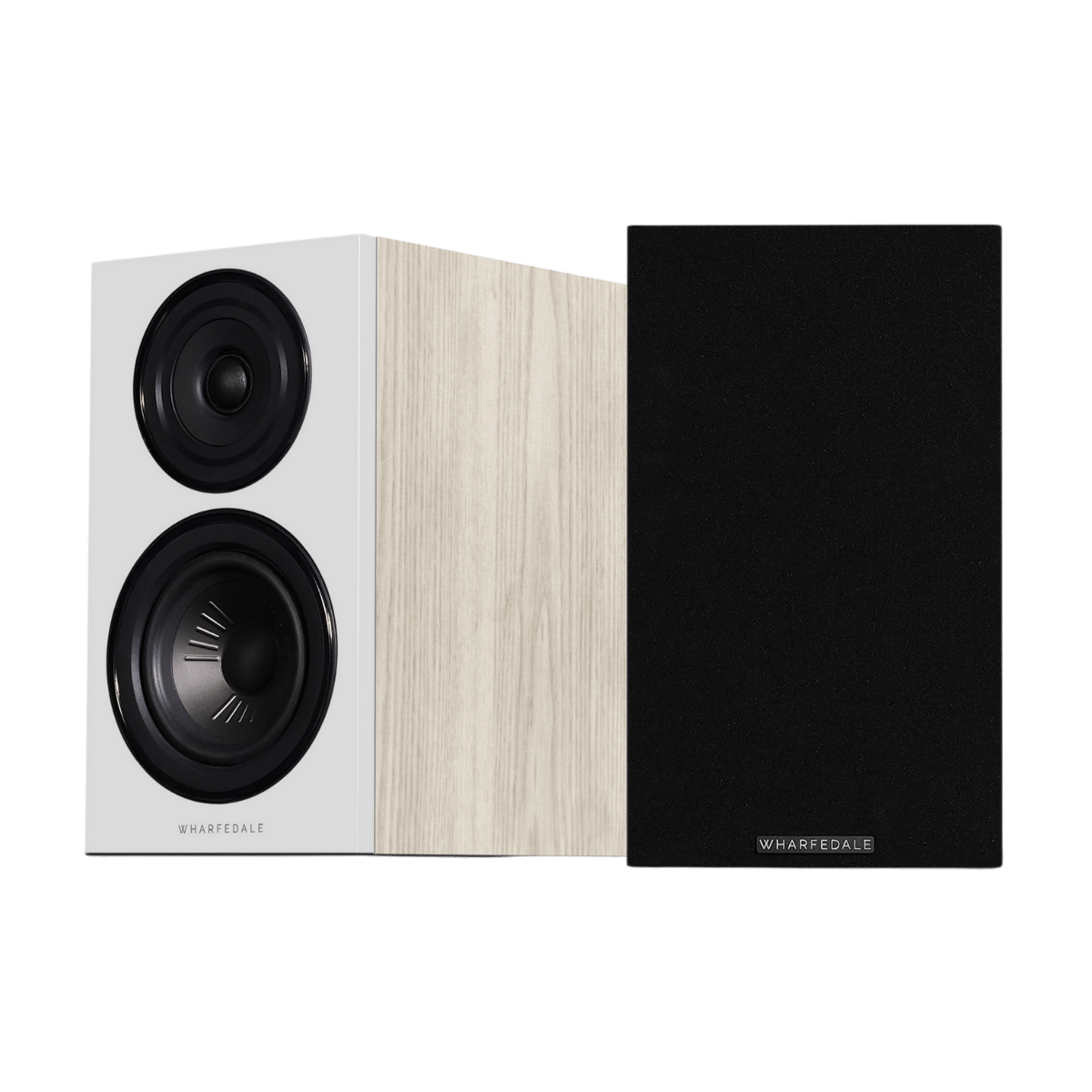 Wharfedale Diamond 12.1 Bookshelf Speaker Light Oak #colour_light oak