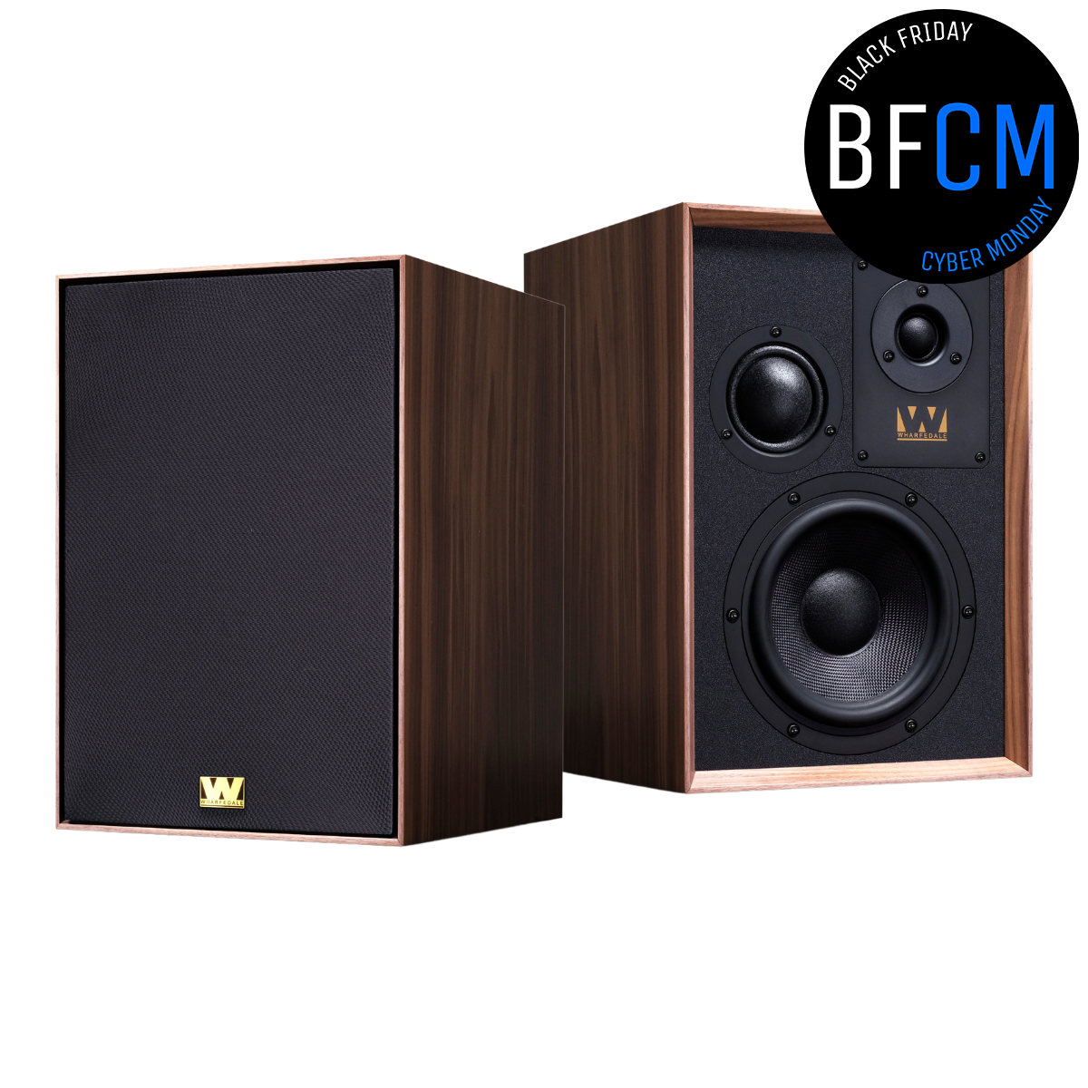 Wharfedale Super Denton Bookshelf Speakers