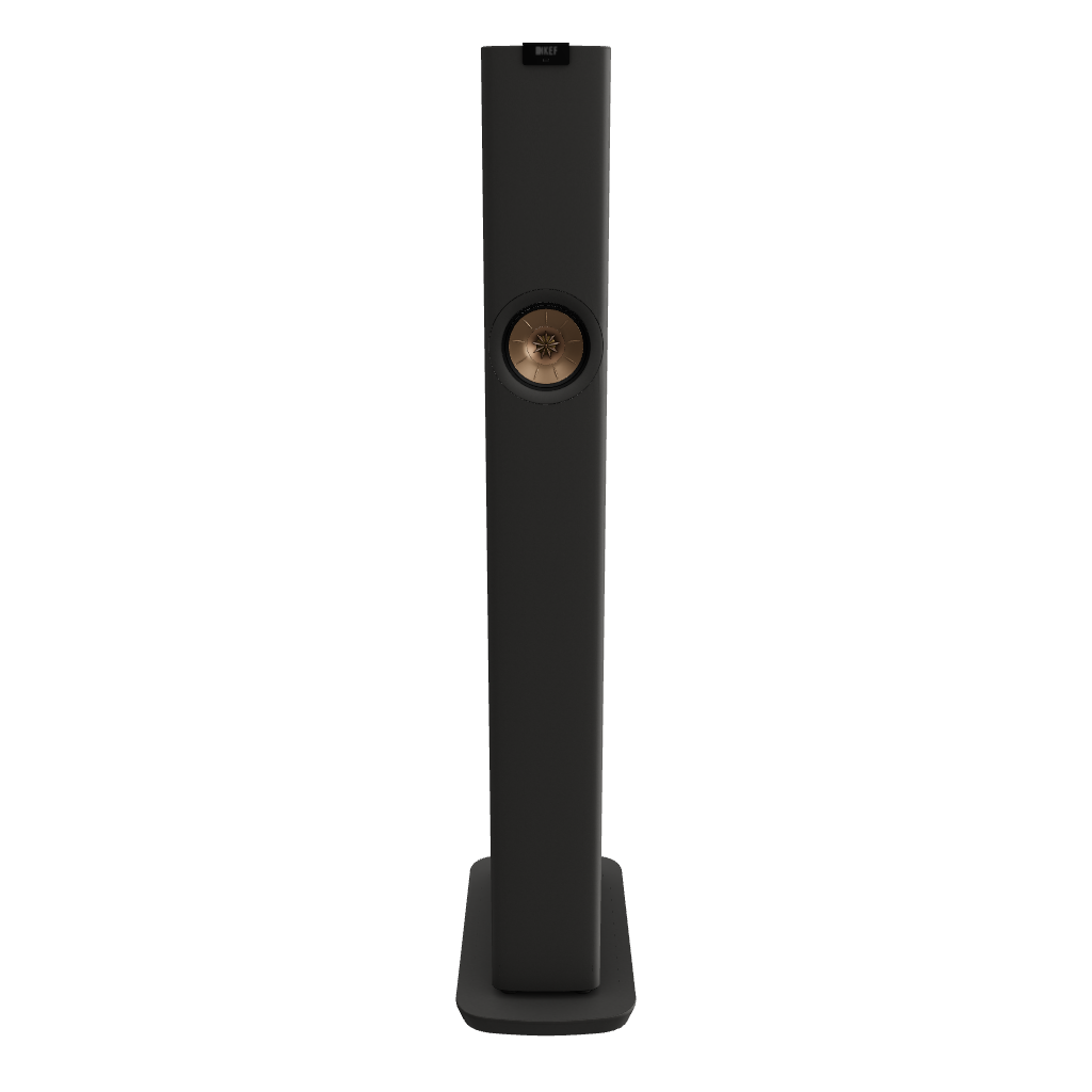 KEF LS60 Wireless | Active Floorstanding Speakers #colour_carbon black