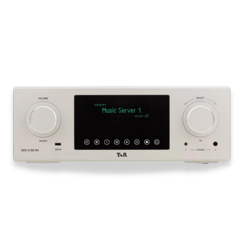 T+A Hi-Fi SDV 3100 HV Reference Streaming DAC/Preamp